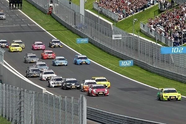 DTM. The start of the race - Martin Tomczyk (GER)