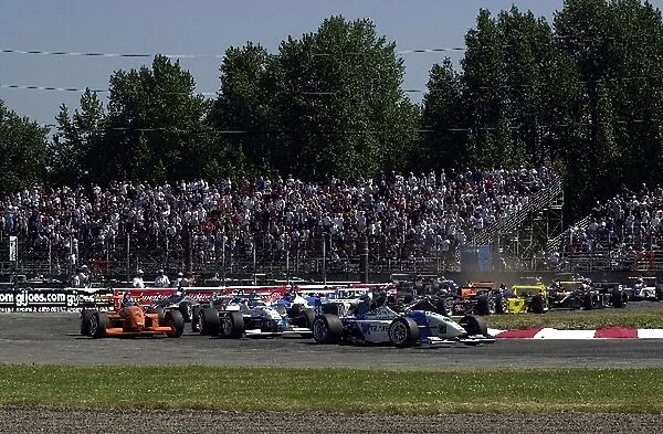 The start was surprisingly incident free for Saturdays Portland round of the Toyota Atlantic series