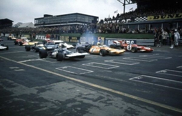 Stewart, Hulme & Regazzoni Race of Champions, Brands Hatch