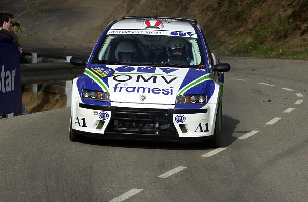 Stohl1. 2001 World Rally Championship.. Catalunya Rally, Spain