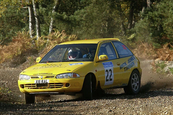 Stuart Jones / Richard Edwards Tempest Rally 2003. World Copyright - Jakob Ebrey / LAT Photographic