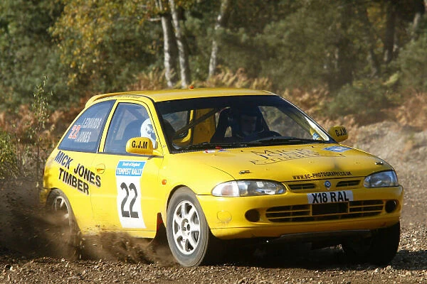 Stuart Jones  /  Richard Edwards Tempest Rally 2003. World Copyright - Jakob Ebrey  /  LAT