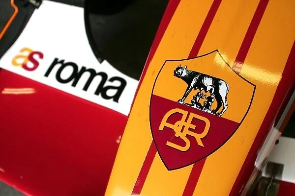 Superleague Formula Testing: AS Roma nose