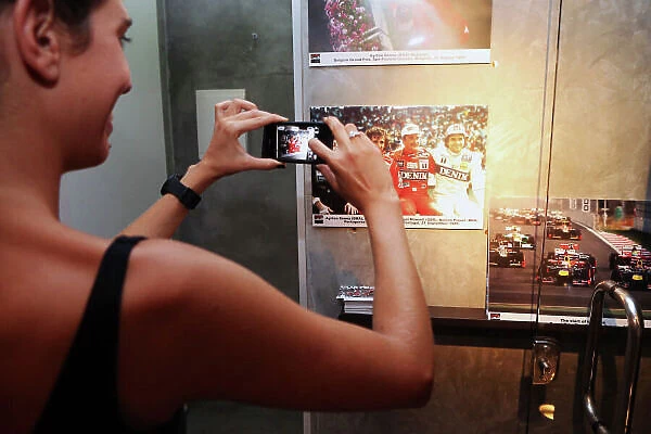Sutton Images / Pool Jeans Ayrton Senna Exhibition, Galeria Tripolli, Sao Paulo, Brazil. Wednesday 21 November 2012