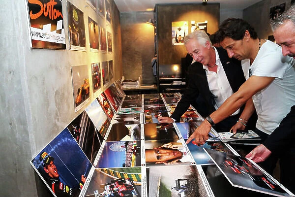 Sutton Images / Pool Jeans Ayrton Senna Exhibition, Galeria Tripolli, Sao Paulo, Brazil. Wednesday 21 November 2012
