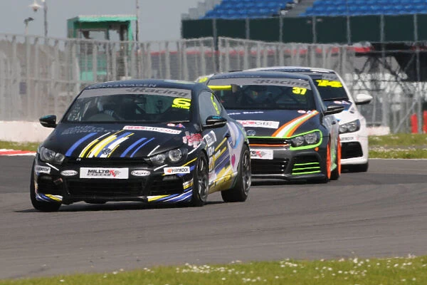 Sutton2. 2014 Volkswagen Racing Cup,. Silverstone 31st May -1st June