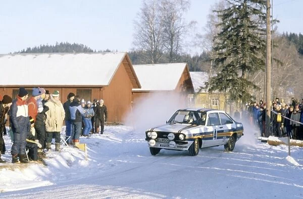 Swedish Rally, Sweden. 13-15 February 1981: Ari Vatanen  /  David Richards, 2nd position