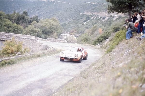 Tour de Corse, Corsica, France. 8-9 November 1975: Bernard Darniche  /  Alain Mahe, 1st position