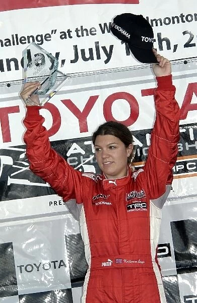 Toyota Atlantic Championship: Katherine Legge won the Toyota Atlantic race of 2005 at Edmonton