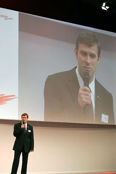 Toyota Launch: Pascal Vasselon Toyota Senior General Manager Chassis Department