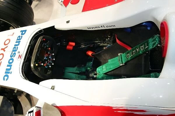 Toyota TF106 Launch: TF106 cockpit detail