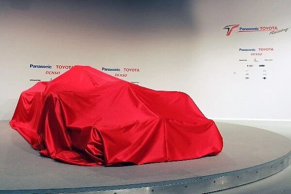 Toyota TF108 Launch: The Toyota FT108 under cover