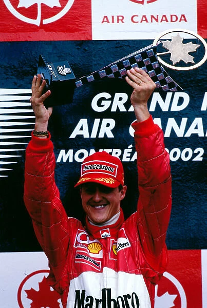 trophy. 2002 Canadian Grand Prix - Priority