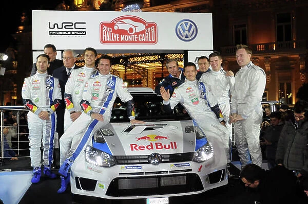 Volkswagen Motorsport WRC Unveil, Casino Square, Monaco, 8 December 2012