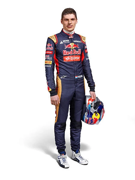 Wednesday 28 January 2015. Max Verstappen, Toro Rosso. Photo: Scuderia Toro Rosso (Copyright Free FOR EDITORIAL USE ONLY) ref: Digital Image Toro_Rosso_STR10_Studio_2015_01