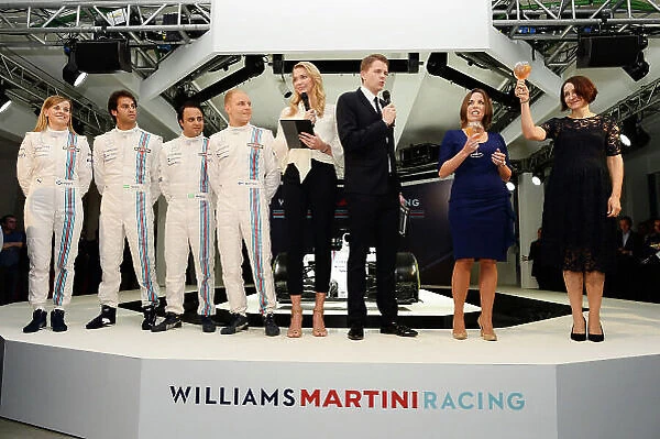 Williams Martini Racing 2014 Team Launch, London, England, Thursday 6 March 2014