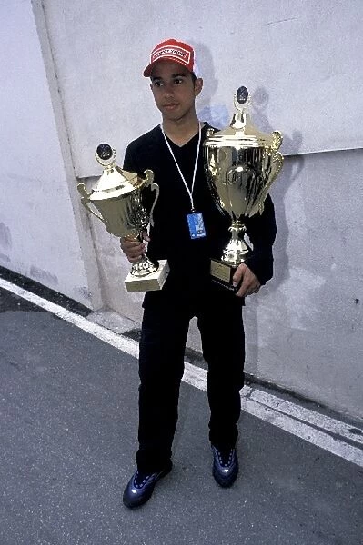 World Karting Championships: Winner Lewis Hamilton