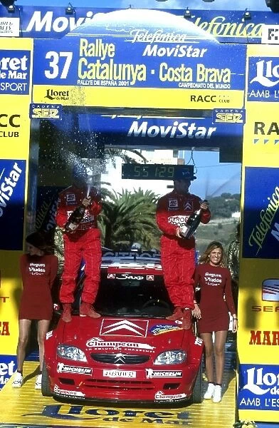 World Rally Championshio: Sebastien Loeb winner of the opening Super 1600 championship with his Citroen Saxo