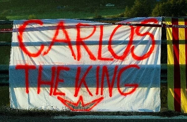 World Rally Championship: Carlos Sainz Citroen Xsara WRC is the king according to this banner