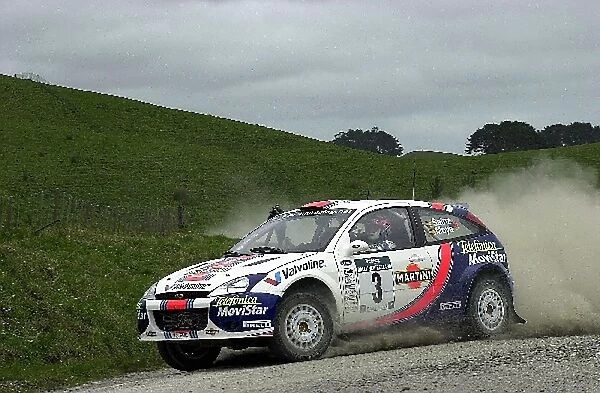 World Rally Championship: Carlos Sainz Ford Focus WRC during shakedown