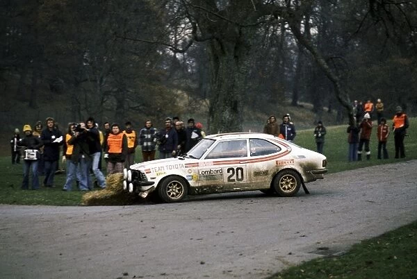 World Rally Championship: Chris Sclater with co-driver Martin Holmes Toyota Corolla