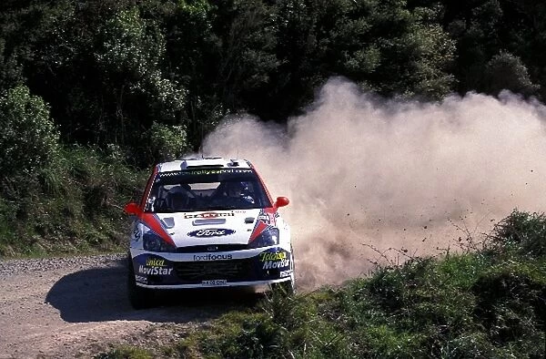 World Rally Championship: Colin McRae  /  Nicky Grist Ford Focus RS WRC 02, retired on day one