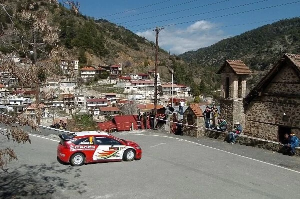 World Rally Championship: Conrad Rautenbach, Citroen C4 WRC, on Stage 2