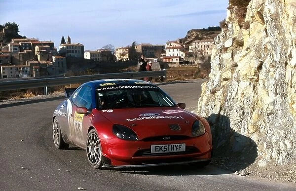 World Rally Championship: Francois Duval with co-driver Jean Marc Fortin debuted in the Ford Puma Super 1600