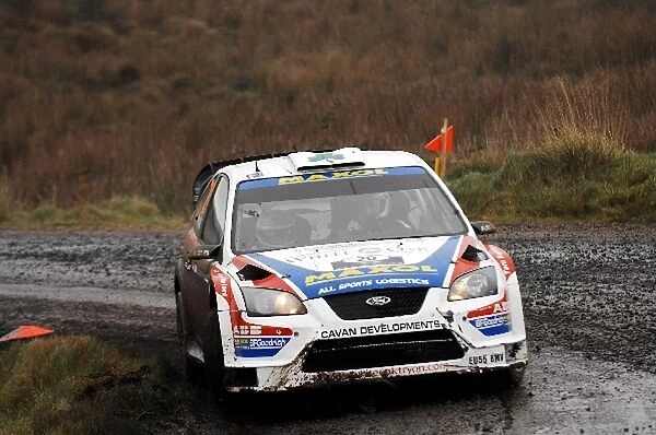World Rally Championship: Gareth MacHale Ford Focus WRC on Stage 6