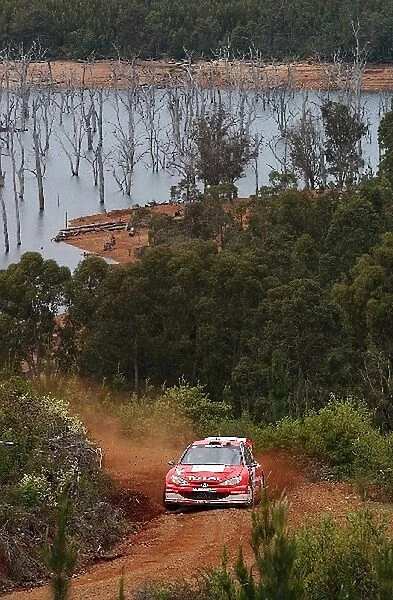 World Rally Championship: Harri Rovanpera  /  Risto Pietilainen Peugeot 206 WRC