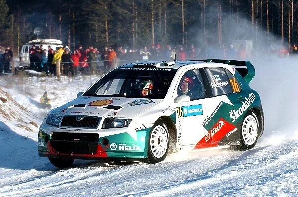 World Rally Championship: Jani Psonen Skoda Fabia WRC