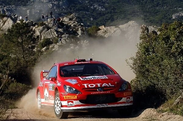 World Rally Championship: Marcus Gronholm  /  Timo Rautiainen Peugeot 307 WRC