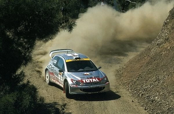World Rally Championship: Marcus Gronholm had a torrid rally, after leading the early stages, he retired