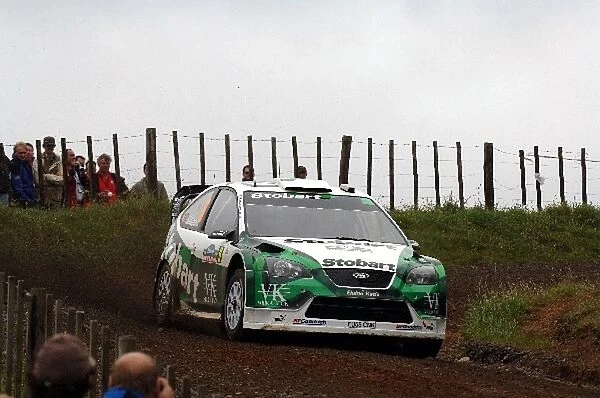 World Rally Championship: Matthew Wilson Ford Focus WRC on stage 1
