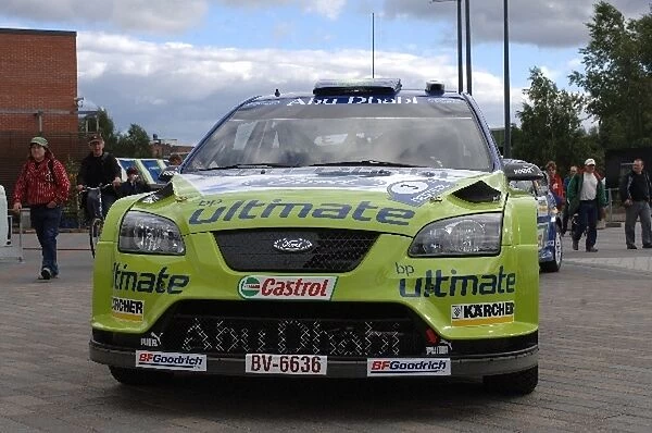 World Rally Championship: The new front bumper on the 07 Ford Focus WRC