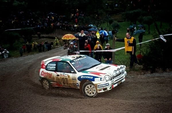 World Rally Championship: Pasi Hagstrom, Toyota Corolla WRC, winner of the Teams Cup