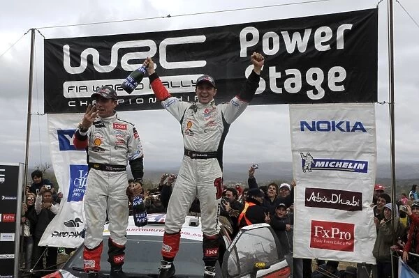 World Rally Championship: Petter Solberg, Citroen, wins the power stage