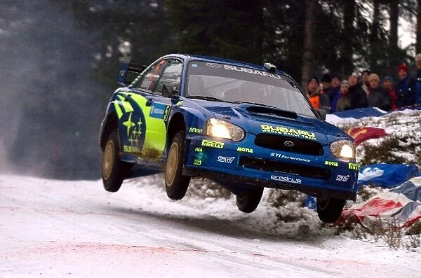 World Rally Championship: Petter Solberg  /  Phil Mills Subaru Impreza WRC 2004