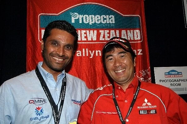 World Rally Championship: Production WRC title contenders, Nasser Al-Attiah and Fumio Nutahara