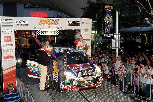 World Rally Championship, Rd10, Rally of Australia Shakedown, Coffs Harbour, New South Wales, Australia, 8 September 2011