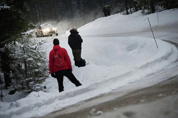 World Rally Championship, Rd2, Rally Sweden, Karlstad, Sweden. Day One, 6 February 2014