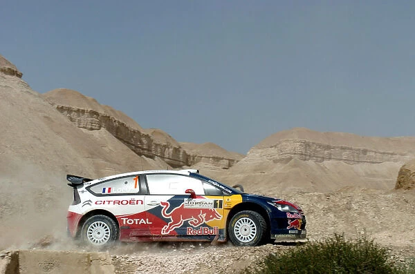 World Rally Championship: Sebastien Loeb Citroen C4 WRC on Stage 13