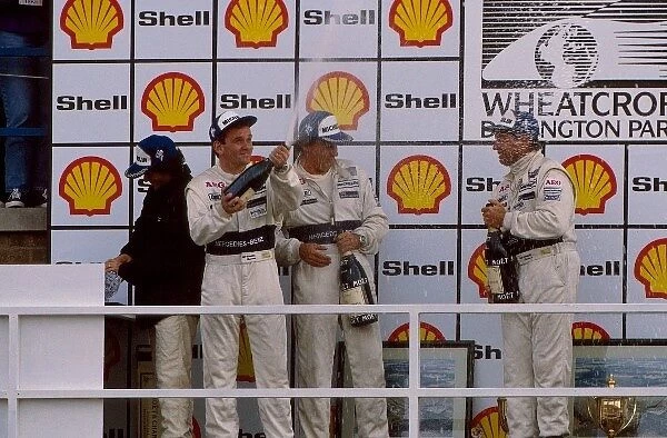 World Sports Car Championship: 1st: Jochen Mass  /  Jean-Louis Schlesser Sauber Mercedes, right