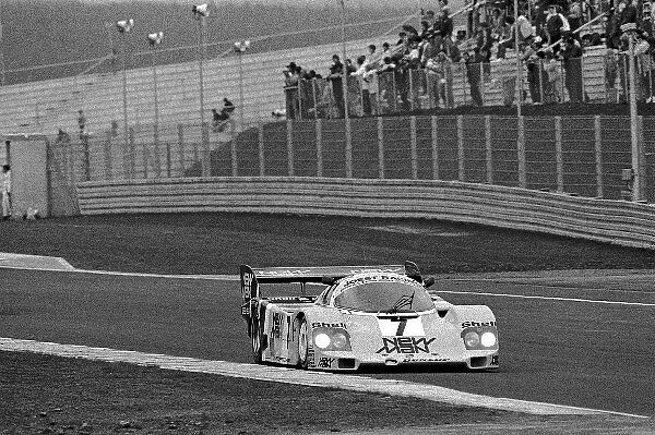 World Sportscar Championship: Ayrton Senna finished eighth in his first and only sportscar race driving a Joest Racing Porsche 956 with Henri Pescarolo