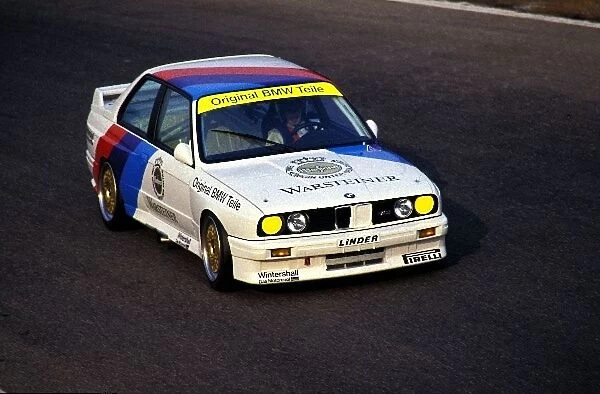 World Touring Car Championship: Linder BMW M3: World Touring Car Championship, Rd1, Monza, Italy. 22 March 1987