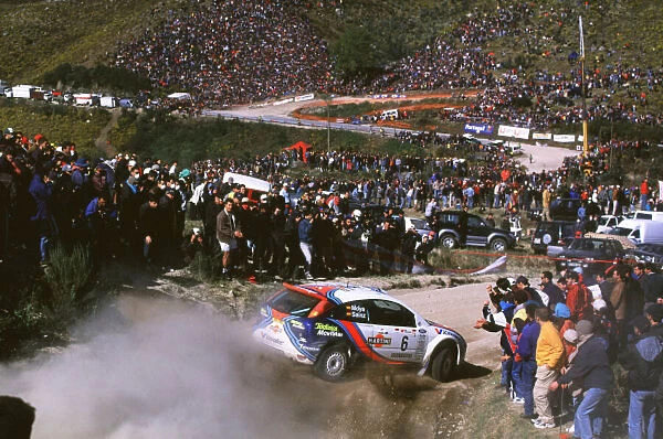 WRC-Carlos Sainz and Luis Moya-Ford-Action