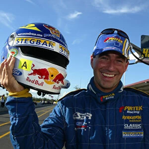 14th September 2002: Marcos Ambrose qualified his Ford Falcon on pole for the Queensland