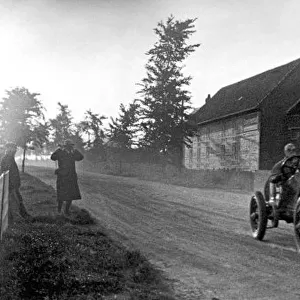 1912 French Grand Prix. Dieppe, France. 25-26 June 1912. Ralph de Palma (Fiat S74)