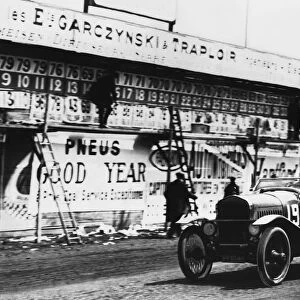 1923 Le Mans 24 hours. Le Mans, France: Charles Montier / Albert Ouriou, 14th position, action