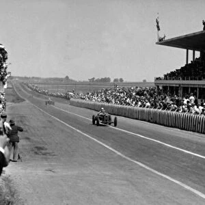 1934 Marne Grand Prix. Reims, France. 8 July 1934. Achille Varzi